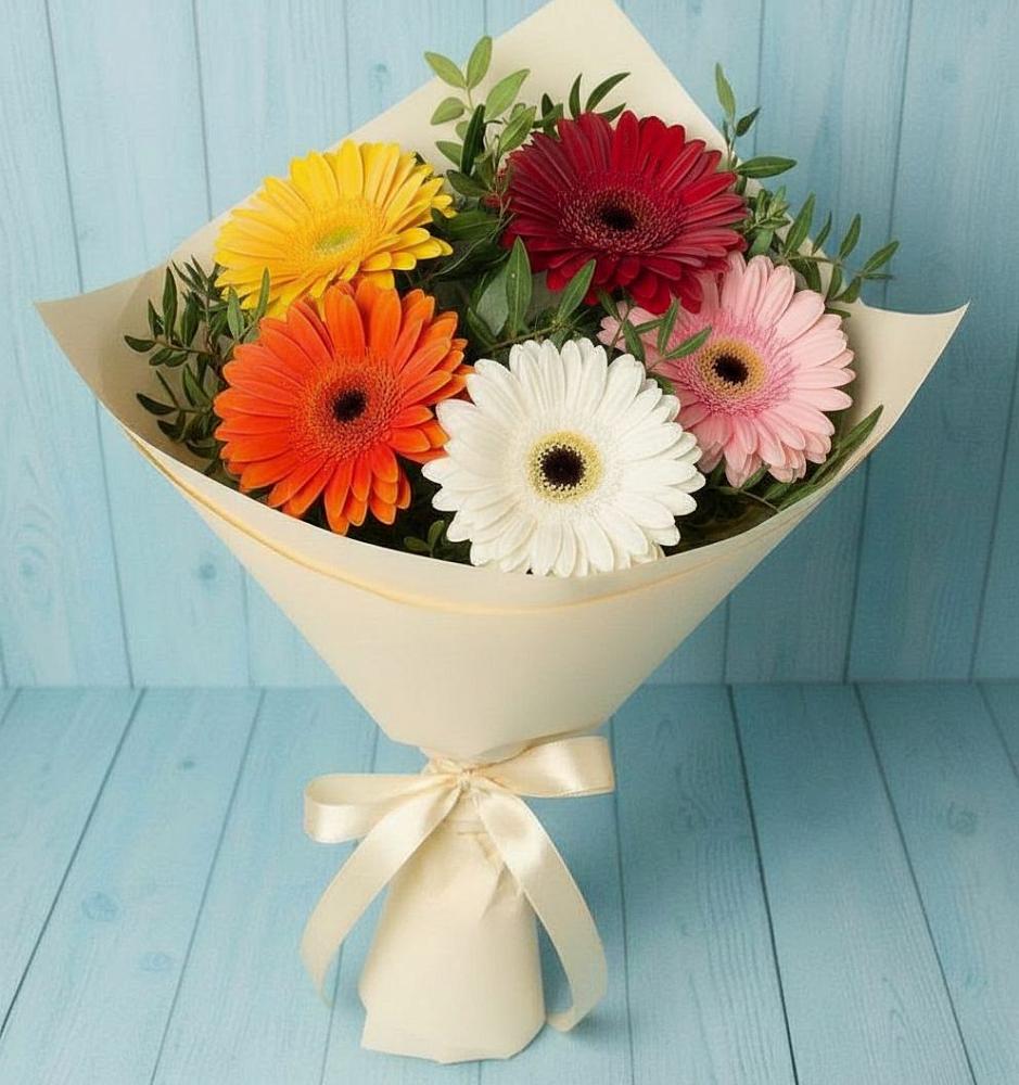 Букет цветов из: Герберы в Муром