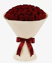 Букет 101 Бордовая роза Блэк Бакарра в Муром