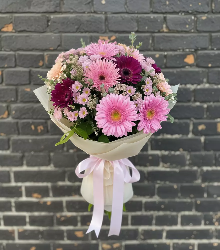 Букет цветов из: Герберы и Хризантемы в Муром