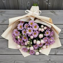Букет цветов из:  Розы и Хризантемы в Муром