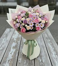 Букет цветов из:  Розы и Хризантемы в Муром