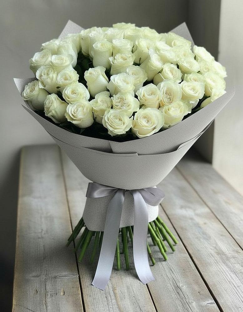 Букет 35 Белых роз в Муром