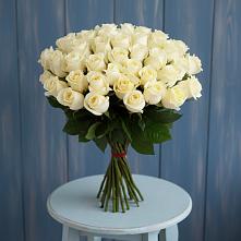 Букет 51 Белая роза Эдлесс Лав #REPLACE_PRED# Муром