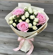 Букет цветов из:  Розы в Муром