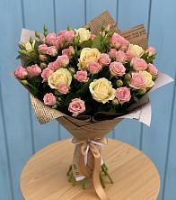 Букет цветов из:  Розы в Муром