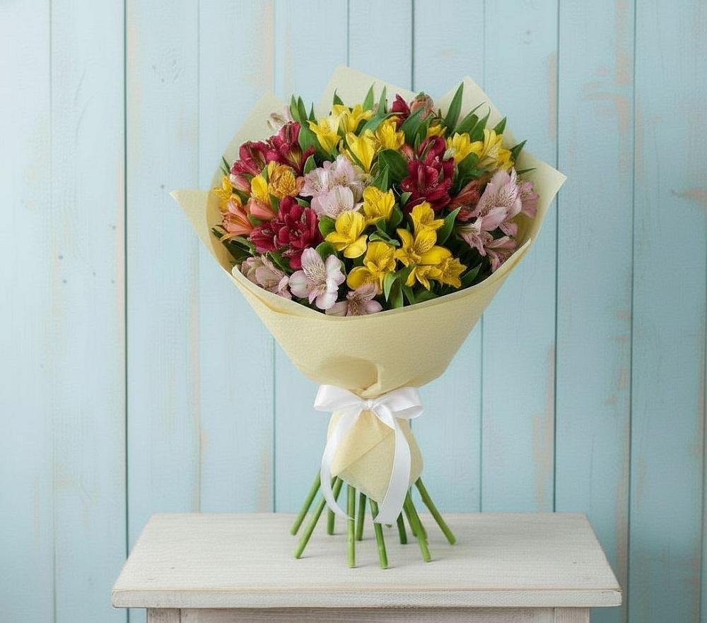 Букет цветов из: Альстромерии в Муром