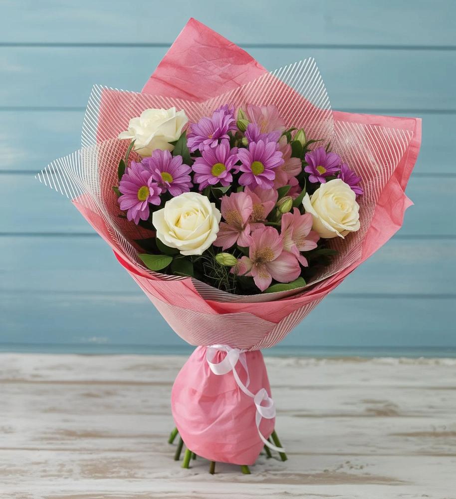 Букет цветов из: Герберы в Муром