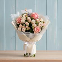 Букет цветов из:  Розы в Муром